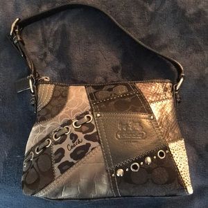 Patchwork Coach shoulder bag